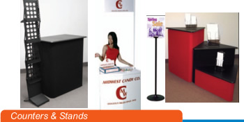 DISPLAYS & STANDS