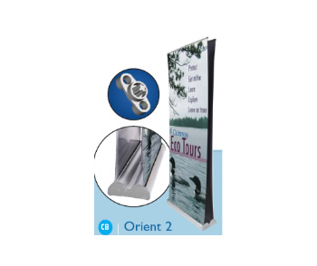 Banner Stand: Model Orient 2-800